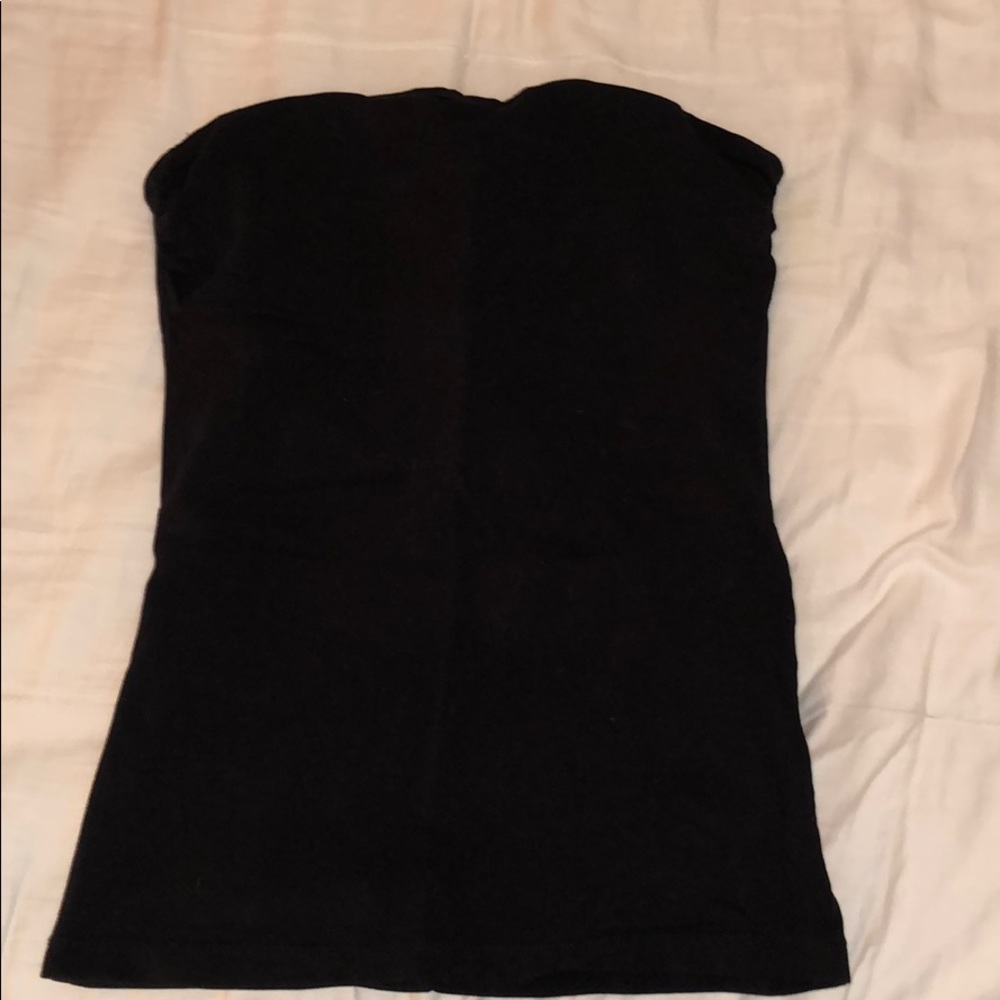 Black tube top!